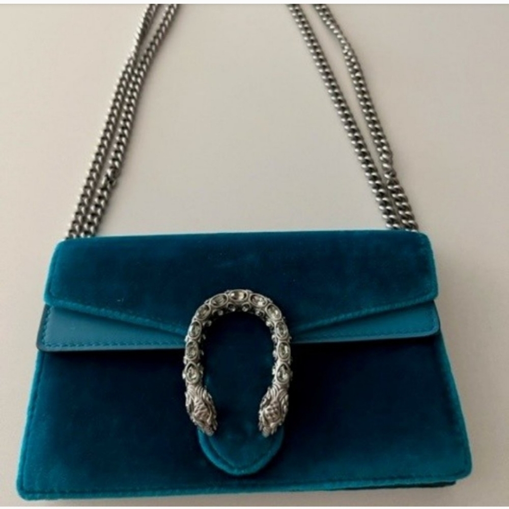 ❤️‍🔥GUCCI SUPER MINI VELVET DIONYSUS BAG